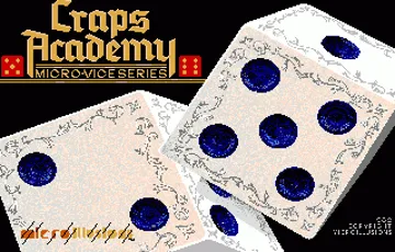 Craps Academy screen shot title